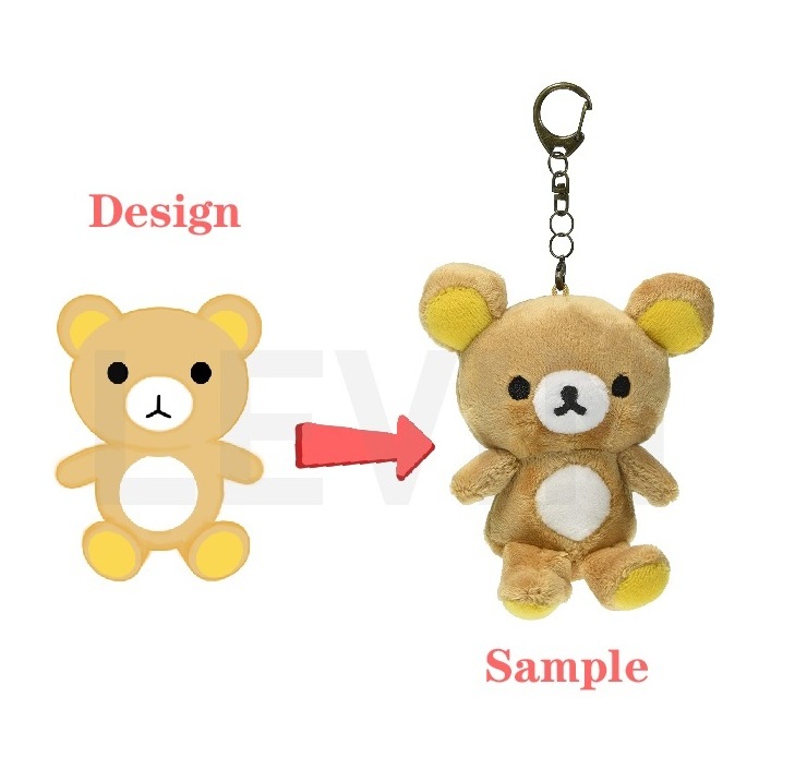 OEM ODM Hot Sale Customized Toys Small Soft Plush Toy Cartoon Animal doll Keychain For Unisex Customized Manufacturer