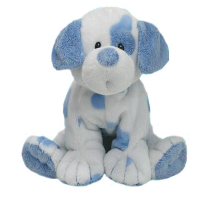 Wholesale Spunky stuffed animal blue dog for baby kids plush toy