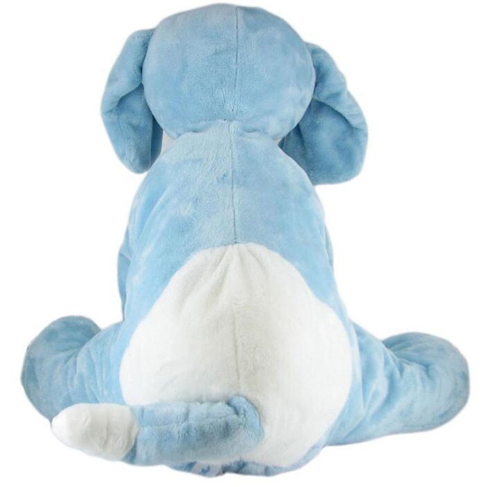 Wholesale Spunky stuffed animal blue dog for baby kids plush toy