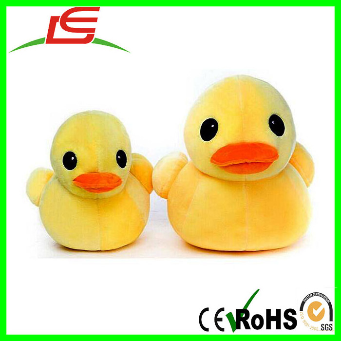 cute plush toy yellow duck stuffed animal with 20CM 30CM 40CM