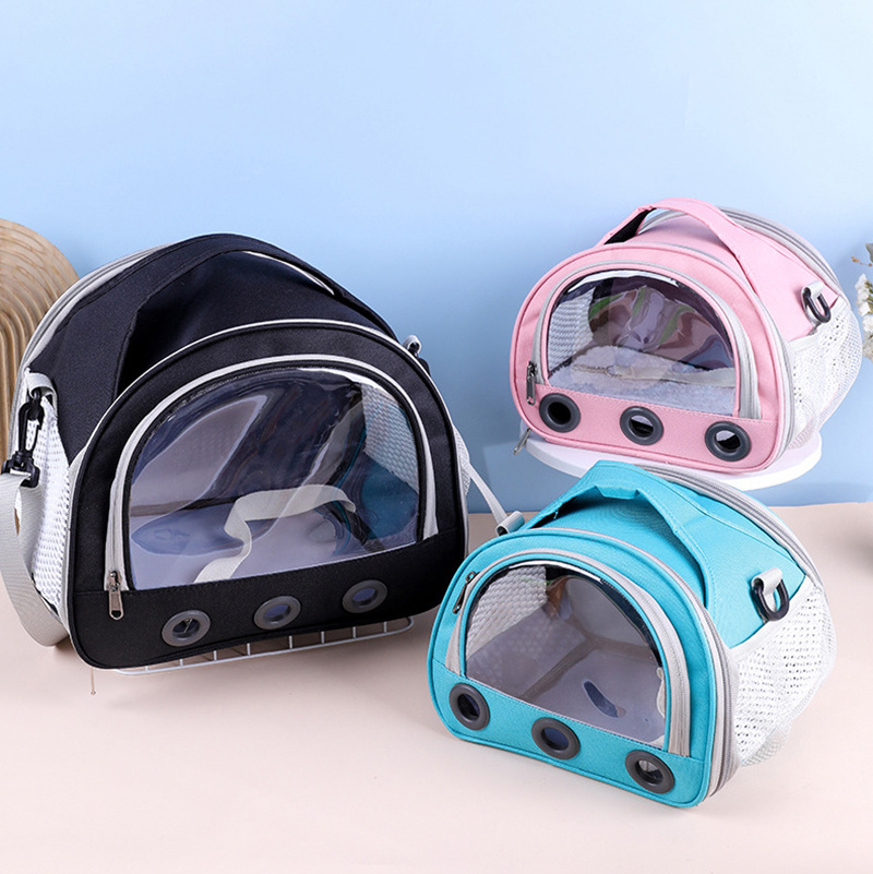 Small Animals Carrier Breathable Portable Hamster Guinea pig Rabbit Bird Hedgehog Carry Bag for outdoor travel