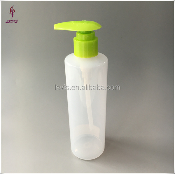 300ml plastic round shampoo bottle dimensions