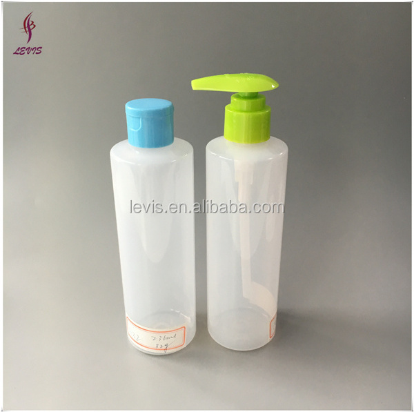 300ml plastic round shampoo bottle dimensions