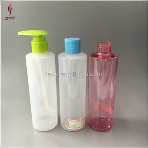 300ml plastic round shampoo bottle dimensions