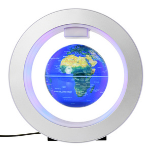 Newest Design  Christmas gifts Magnetic world map Floating Globe with Rotation