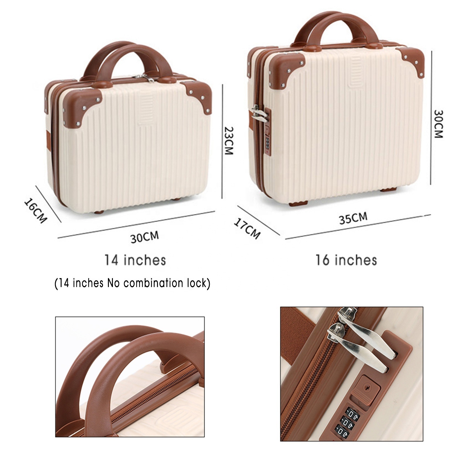 Customized Suitcases For 14 Inch Small Portable Mini Storage Luggage gift box portable cosmetic case