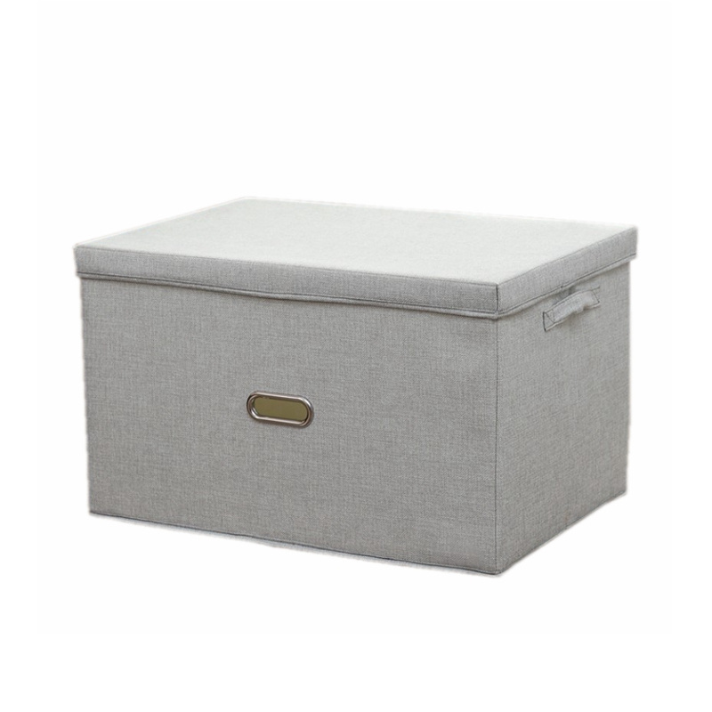 Hot selling linen cotton Storage Organizer Folding Storage Box