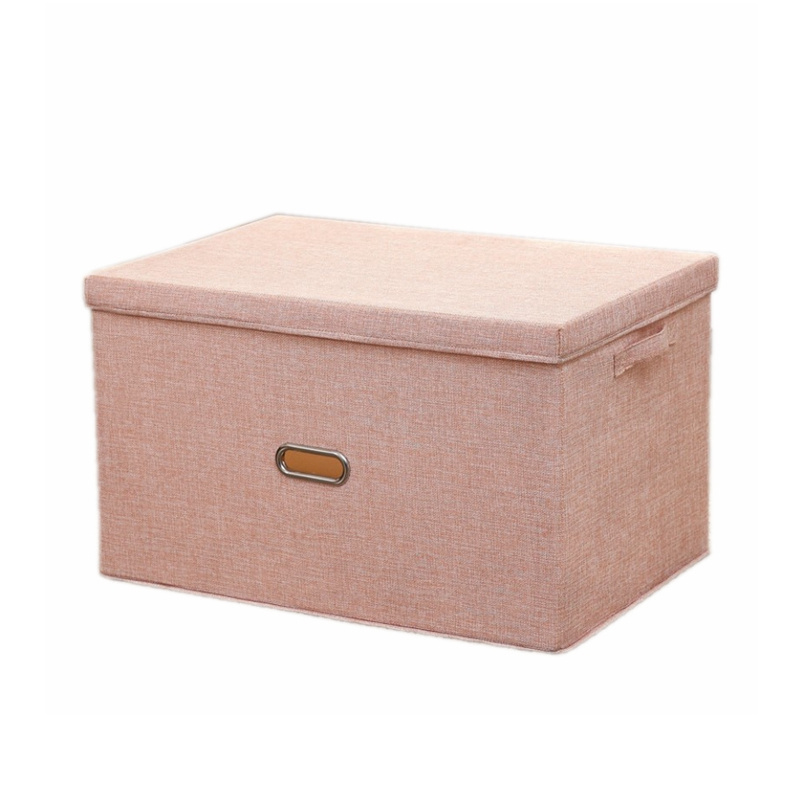 Hot selling linen cotton Storage Organizer Folding Storage Box