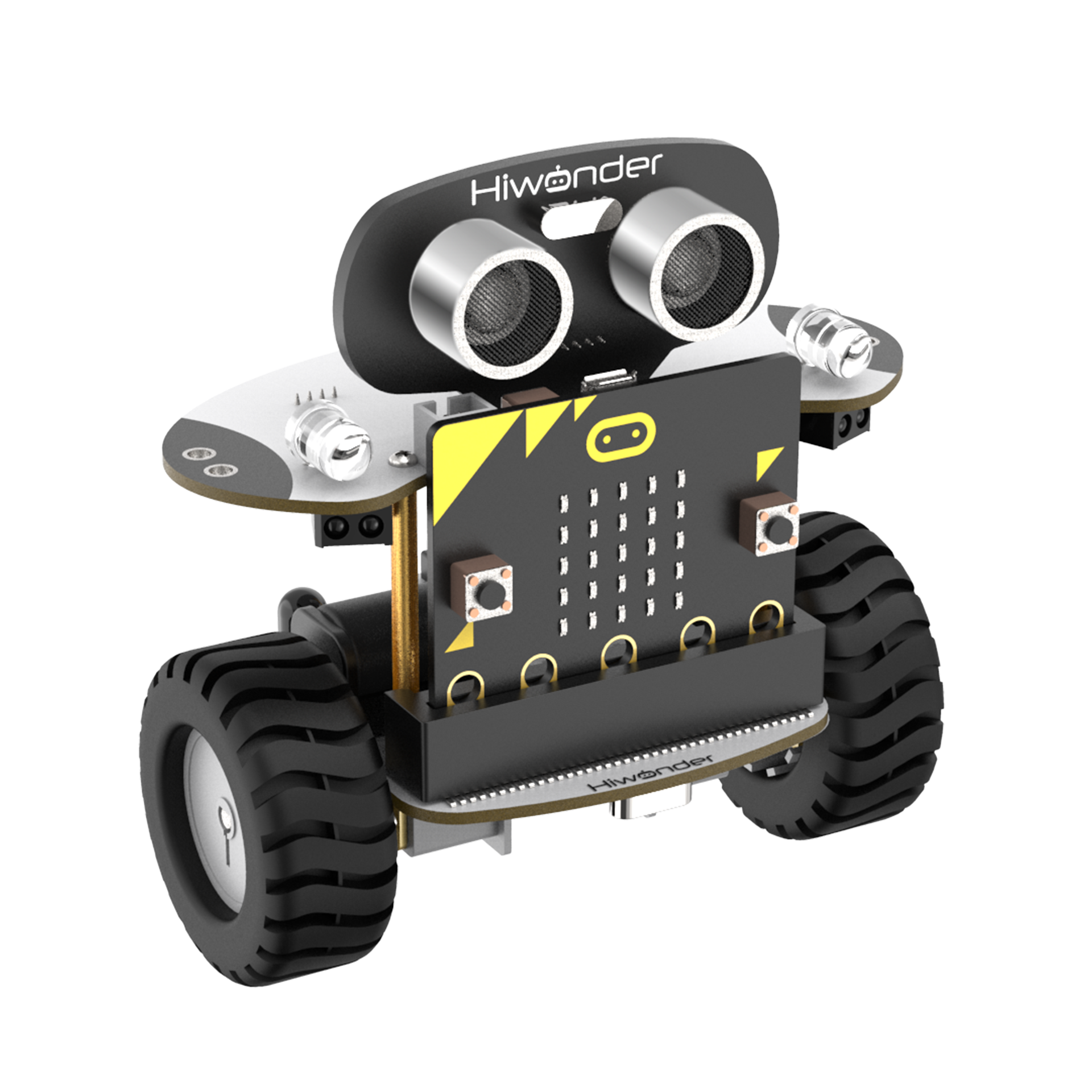 Hiwonder Qbit STEAM Education Toys Self Balance Car Programmable Robot Based on Microbit