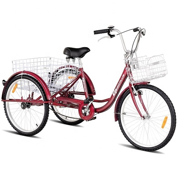 LEWEE New Design Good Quality OEM Brand Fat Tire Bike 3 Wheel Tricycle Customized Bike/Bicycle For Adult