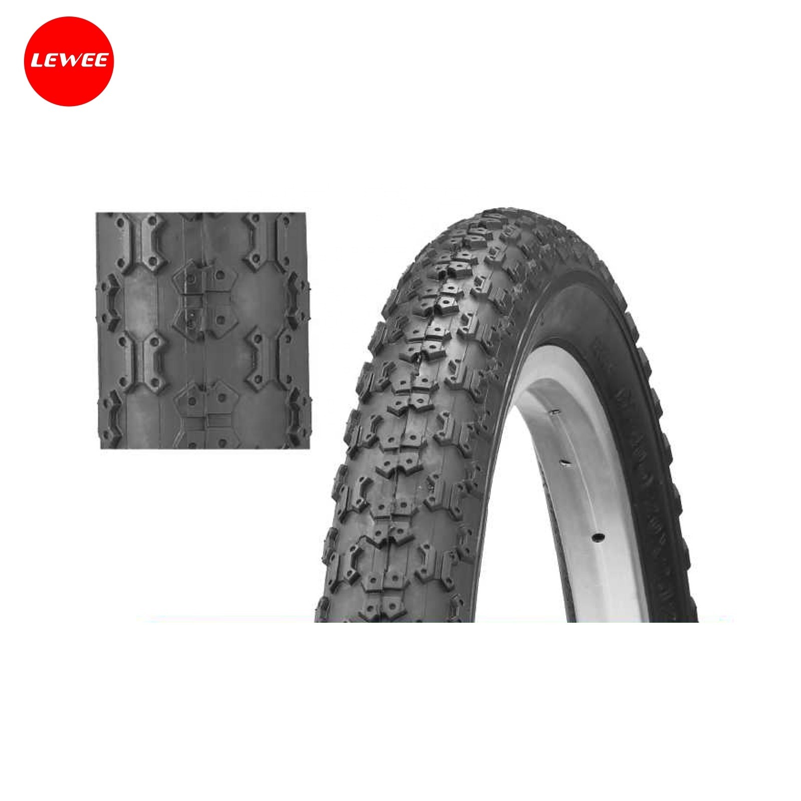 LEWEE China Online Shopping 20x1.75 Bicycle Tire Rubber Colour Continental Tires