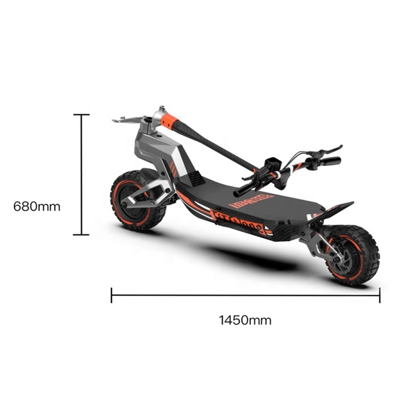 Lewee High Quality Battery Power Kick Scooters 60V 30Ah Lithium Battery 60V Dual Motor 11inch Electric Scooter Adult E Scooters