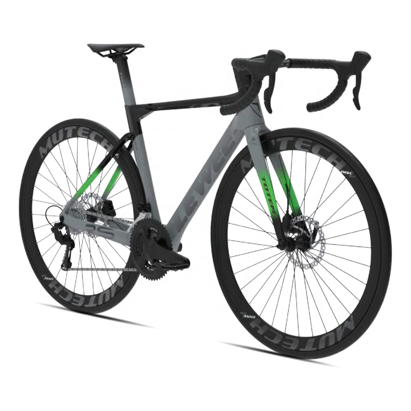 LEWEE ODM OEM 700C 24 Speed Race Bike Carbon Fiber Frame Racing Bike Shimano Hydraulic Disc Brake Road Bike