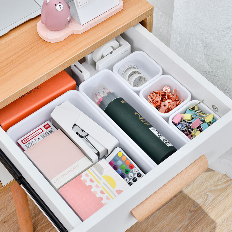 kitchen acrylic plastic office desk underwear drawer organizer organiser dividers drawer storage for clothes