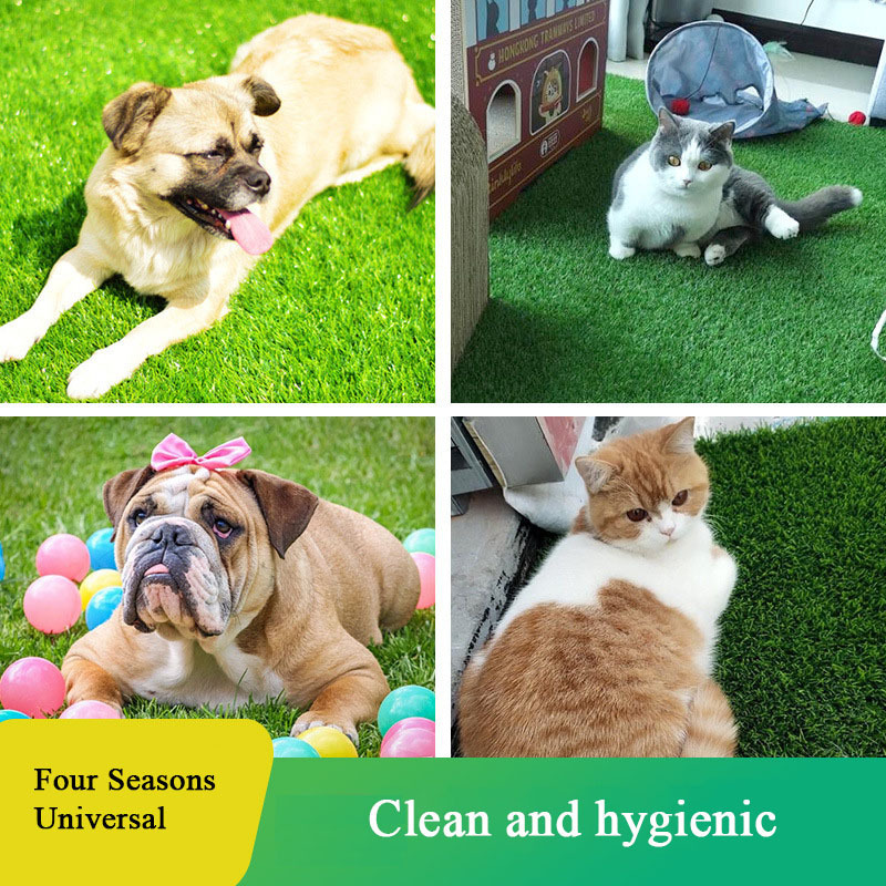 Drawer type Dog Grass pad with Tray Artificial Dog Grass Bathroom Turf for Pet Training Washable Puppy Dog Pee Pad