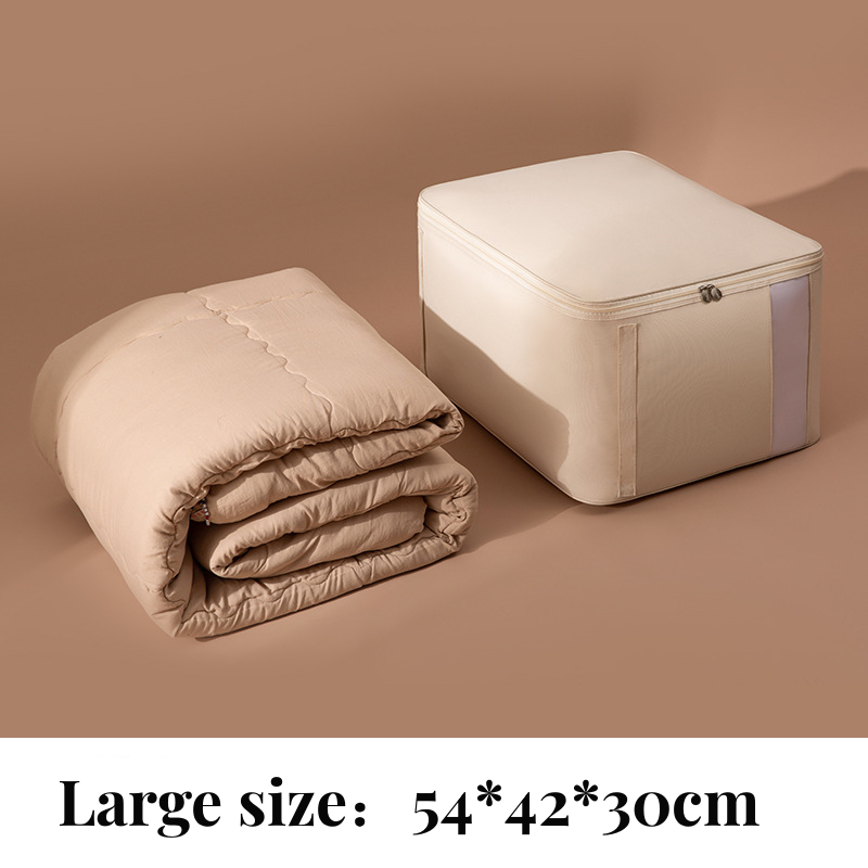 high quality white large foldable Oxford clothing storage bags for clothes organizer