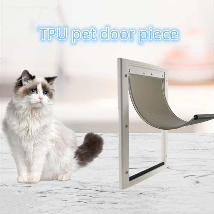 Hot selling pvc pet door insert strip curtain pet door barrier flap gate sliding door