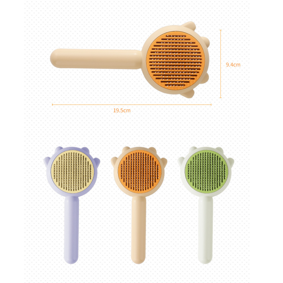 Wholesale Pet Grooming Tools Stainless Steel Needle Pet Comb Reusable Pet Hair Remover Comb