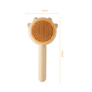 Wholesale Pet Grooming Tools Stainless Steel Needle Pet Comb Reusable Pet Hair Remover Comb