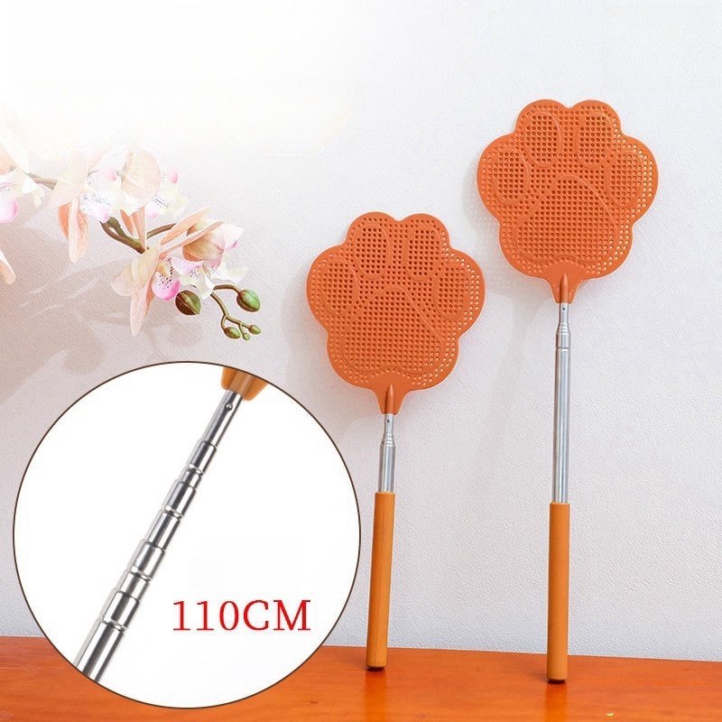 household classroom office heavy duty manual Telescopic Fly Swatters for Flies/Bees/Mosquitoes