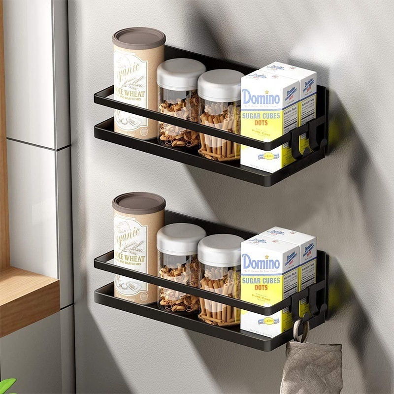 wholesales cheap custom 4 pack moveable fridge magnetic fridge spice rack organizer for refrigerator