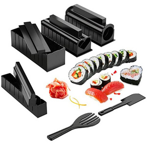 Sushi Making Set For Kitchen Sushi Making tool Kit Plastic Sushi Maker Tool Rice Roll Mold Tool for Home Beginner