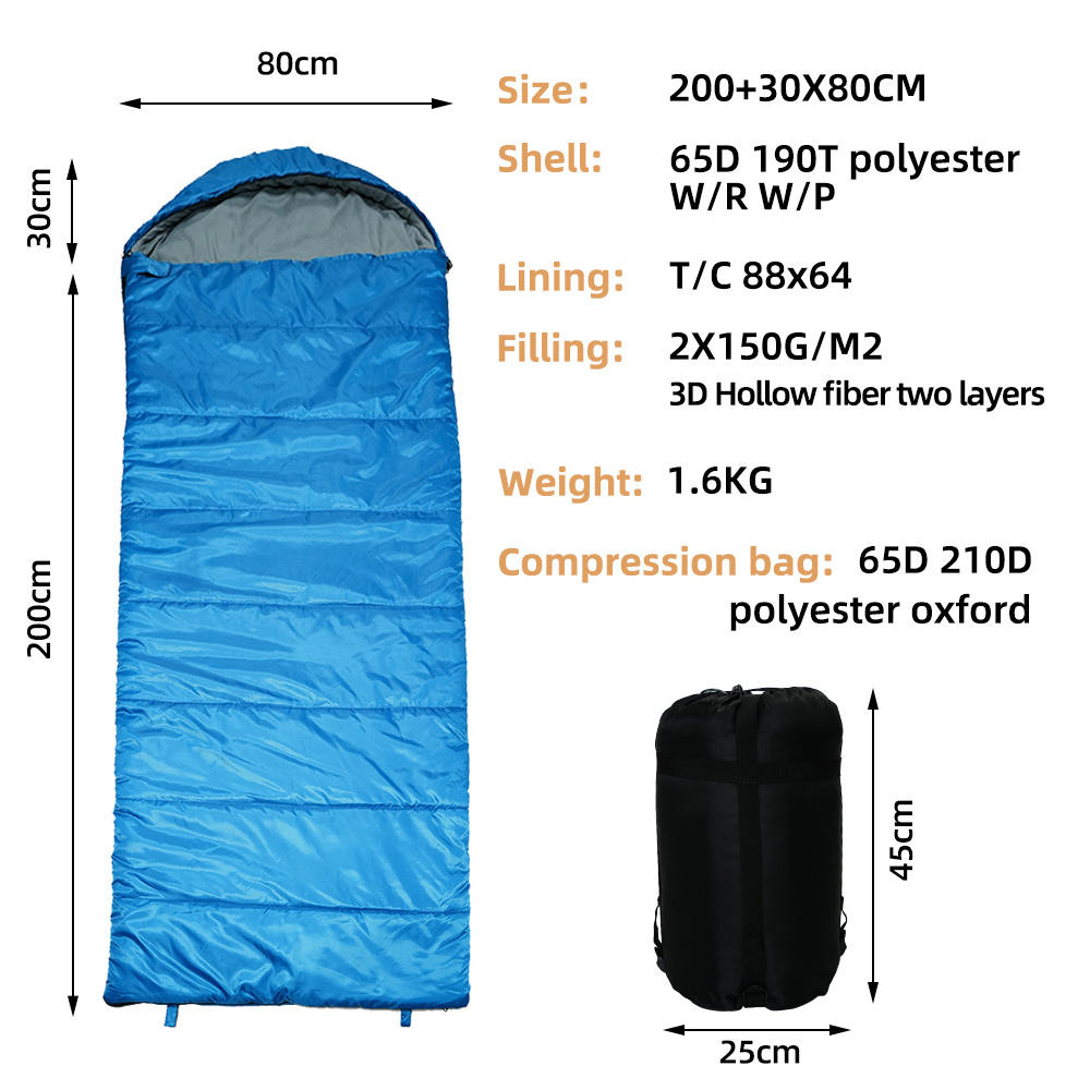 Camping  Sleeping Gears Winter Blanket Waterproof Electric Heating Warmth usb heating sleeping bag