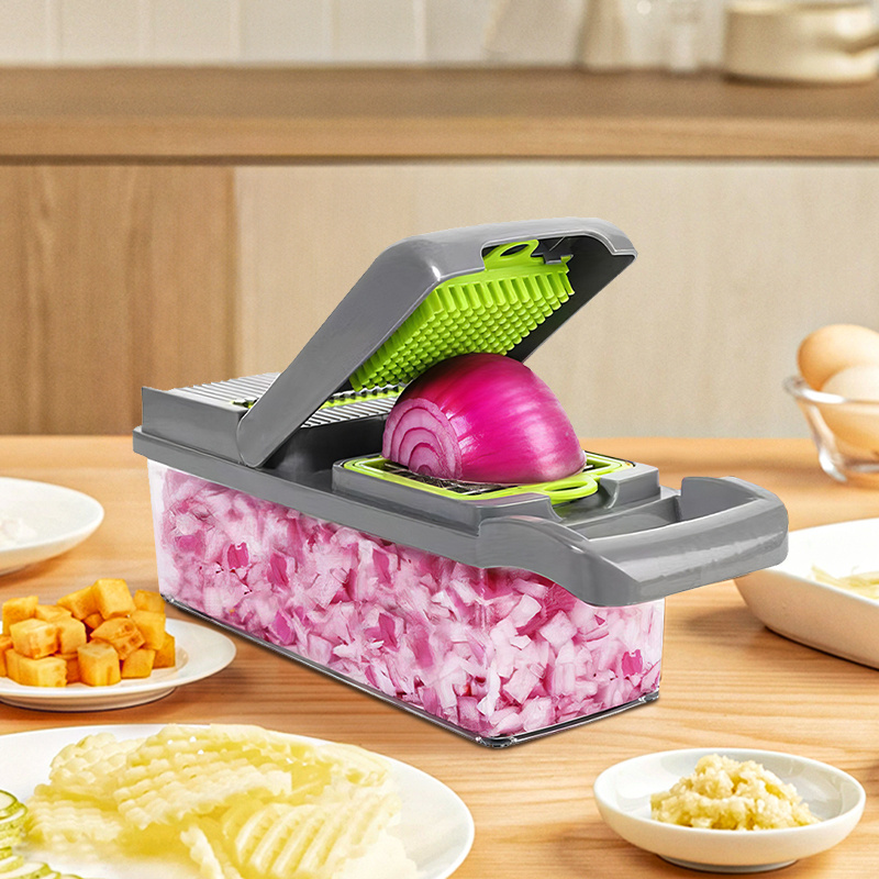 multifunctional slicer dicer vegetable cutter chopper mandoline slicer & cheese grater 2024