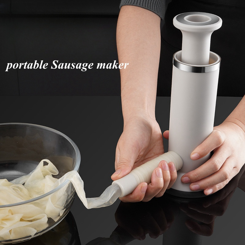 wholesale Meat Filling Kitchen Machine household plastic stainless steel Homemade manual Sausage maker