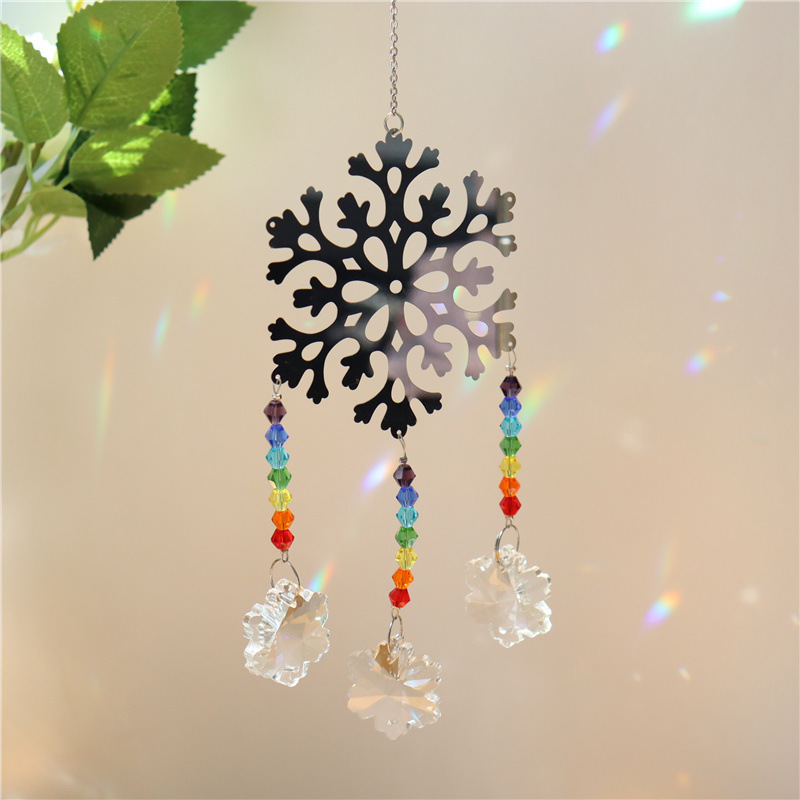 wholesale hanging humming bird  metal sheet crystal suncatcher prism pendant ornament