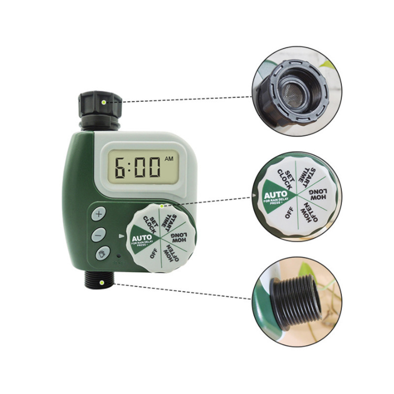 Digital Programmable Agriculture Electronic automatic garden irrigation water timer irrigation controller for drip irrigation