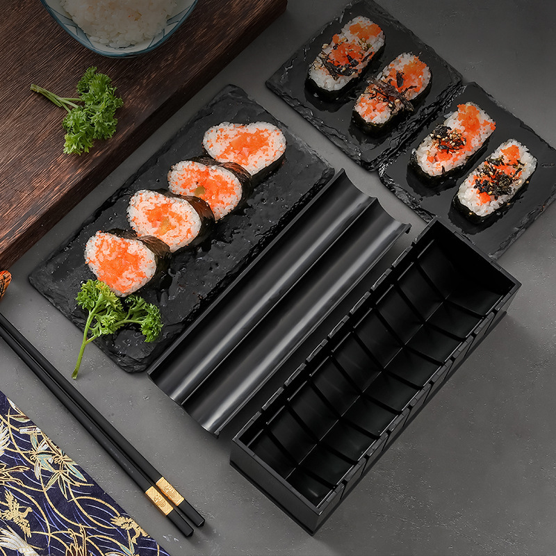 Sushi Making Set For Kitchen Sushi Making tool Kit Plastic Sushi Maker Tool Rice Roll Mold Tool for Home Beginner