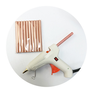 Beige White Wax Sealing Glue Gun Hot Melt Gun for Seal Wax Sticks For DIY Wax Sticker