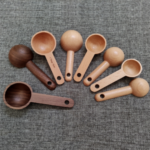 15 ml Beech wood/  black walnut measuring spoon