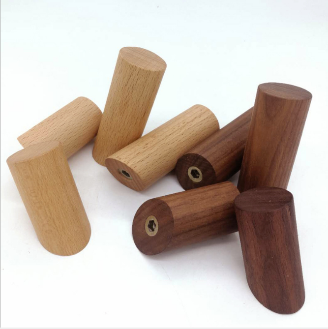 Natural Eco-friendly wooden clothes wall Hook/ wall hanging clothes hooks