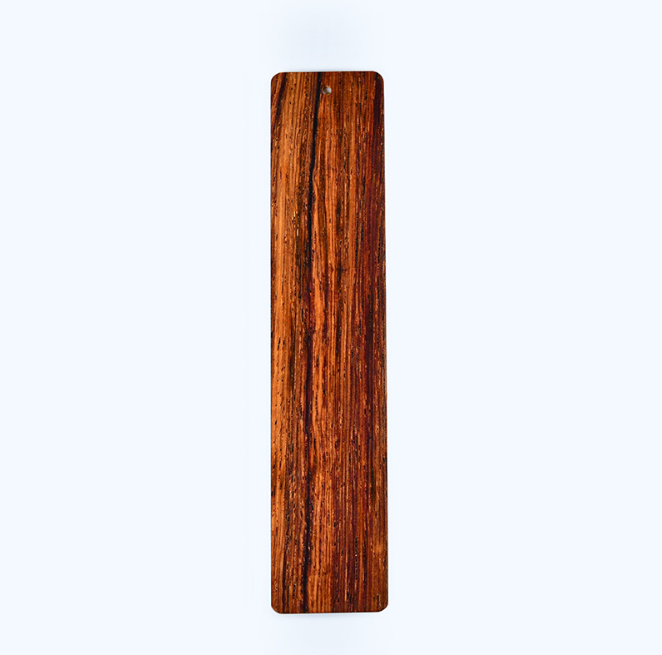 Natural different kinds of wood  bookmarks