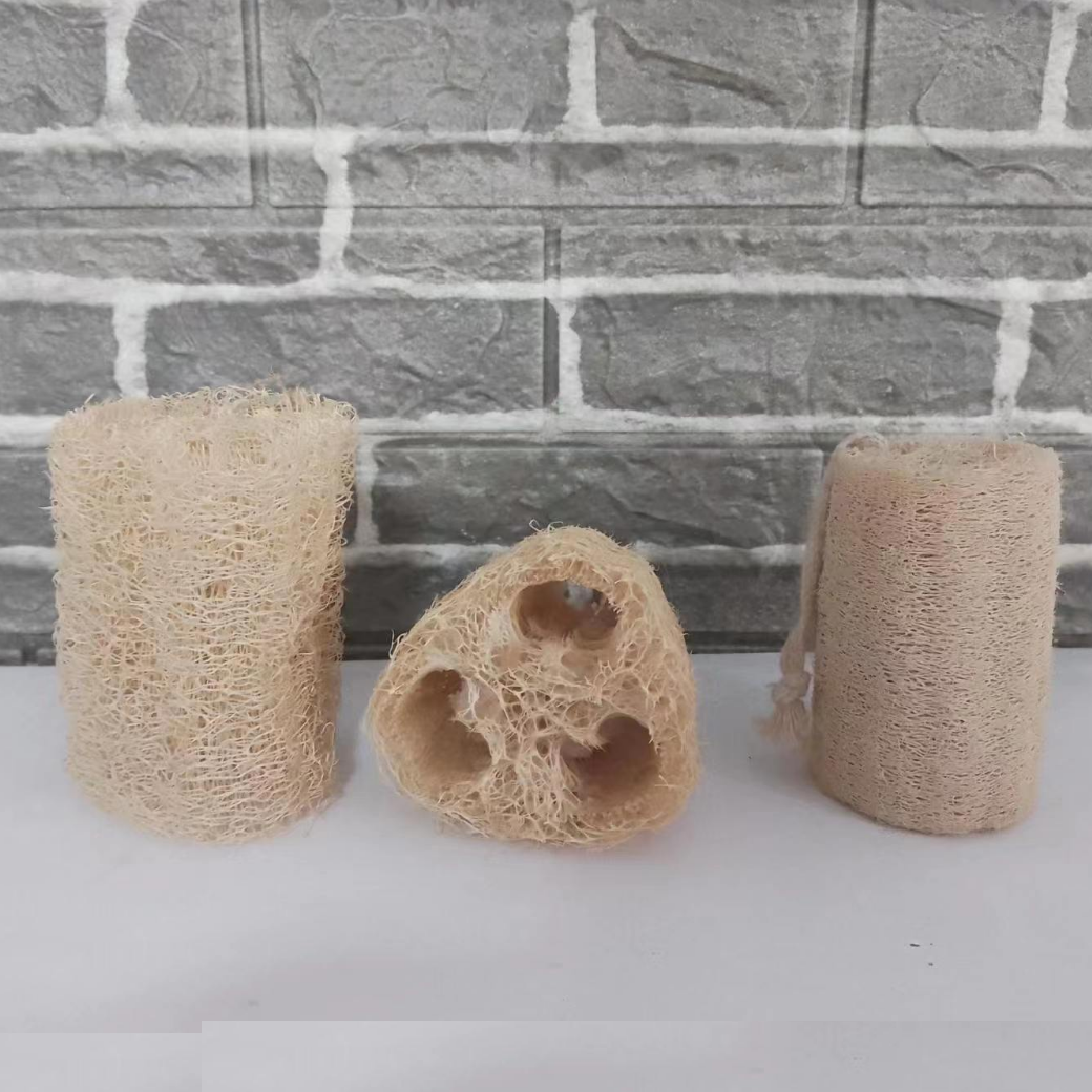 Natural loofah sponge used for washing dishes/ bath