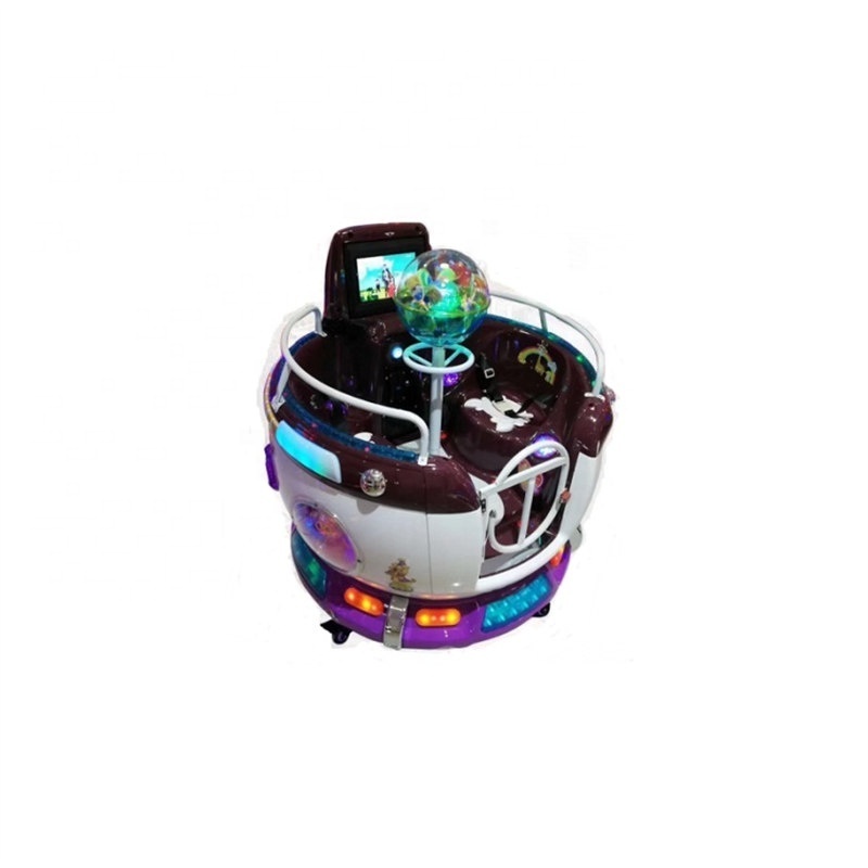 Russian Turntable LCD MP5 Rotote Cup Electric Swing Kid Rides Game Machine Capsule Explore Space Coin Operated Arcade Rides