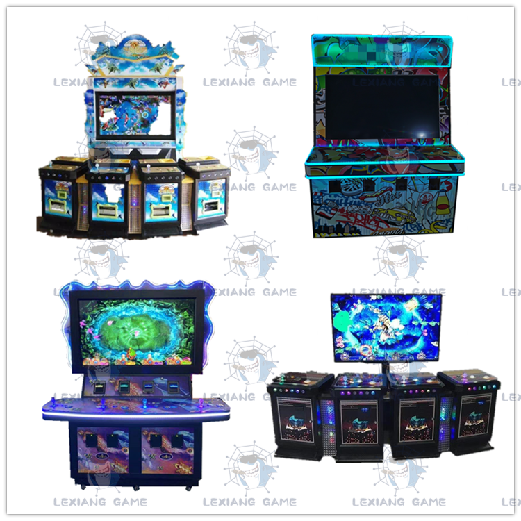 Stand up 3p 4P 6P Empty Fish Arcade Skilled Game Table Cabinet Machines For Sale