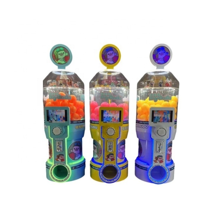 Indoor Amusement Game Machine Mini Japanese Gacha Machine for Kids Metal Capsule Gachapon Blind Box Ball Random Toy Missile