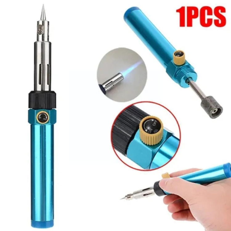 Portable Butane Gas Cordless Solder Iron Welding Repair Hand Tool  Torch Electric Soldering Iron Pen Soldering Accessory