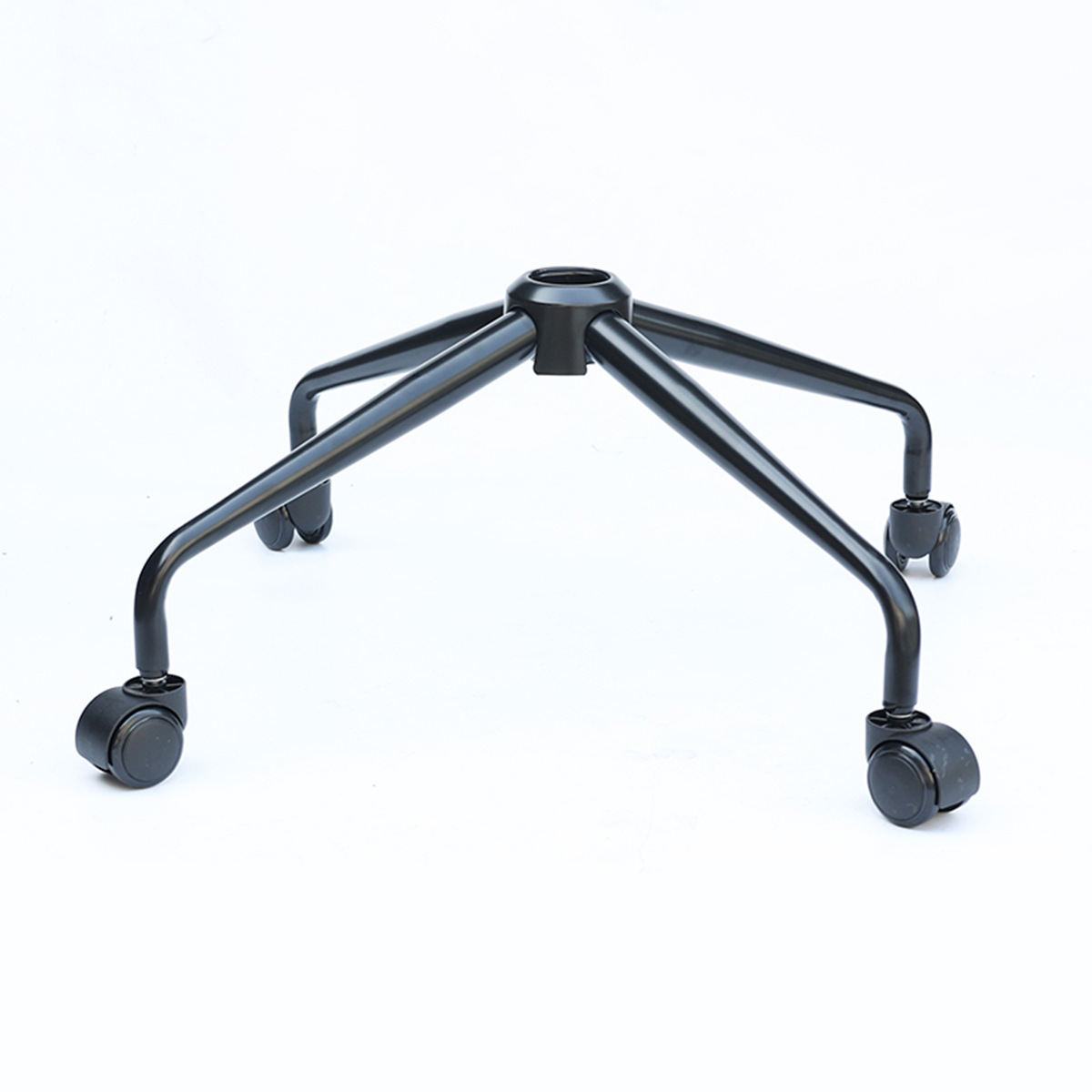 High quality Swivel chair base four star feet steel base bracket chassis computer chair office chair accessories