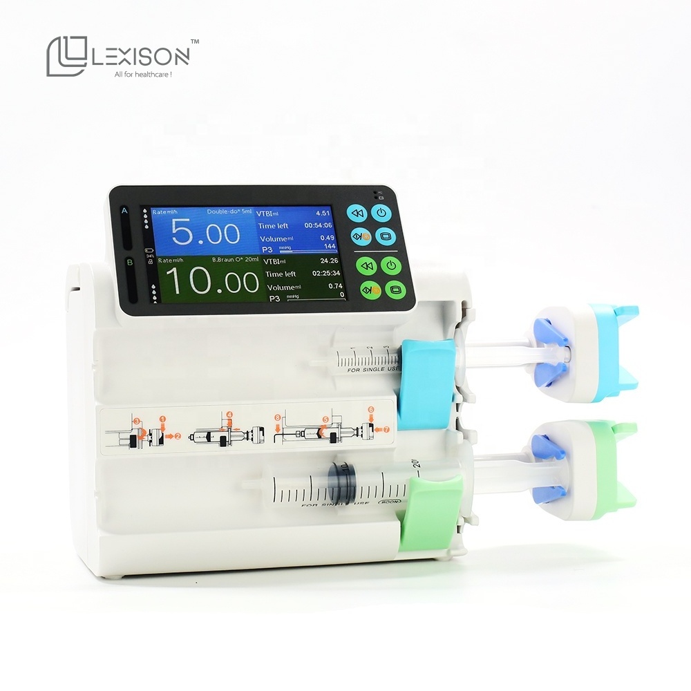 PRSP-S5000 High Quality Most advanced Electric Dual Channel Syringe Pump