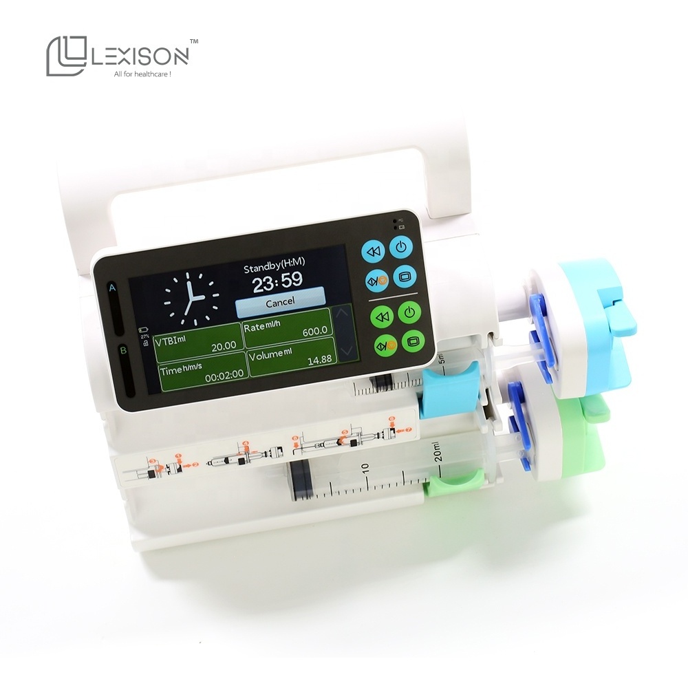 PRSP-S5000 High Quality Most advanced Electric Dual Channel Syringe Pump