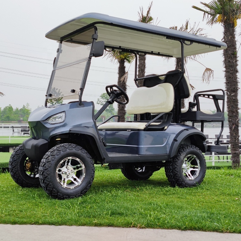 Family Used Lithium ion battery powered 4 Seat Electric Off Road Golf Car Dune Utility Vehicle Buggy