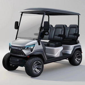 High-End Quality 72V 5KW/7.5KW AC motor 4 wheel 2+2 Seater Electric Golf Carts