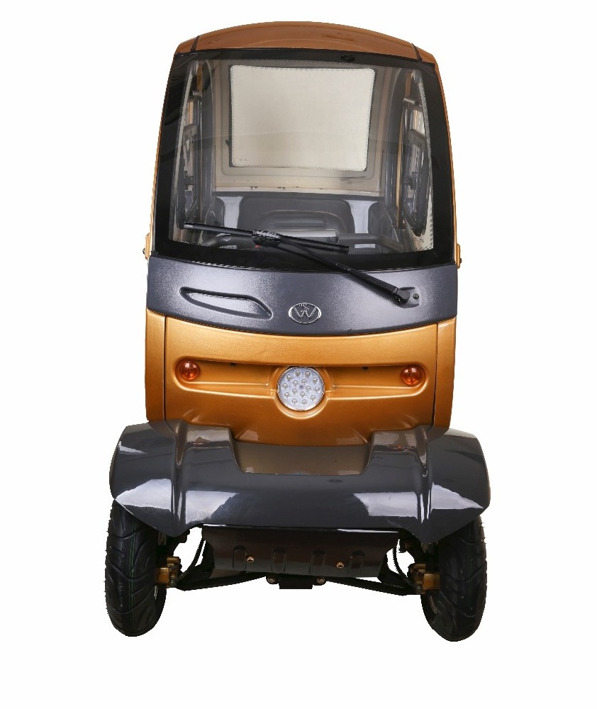 4 Wheel Fully Enclosed Electric Mobility Scooter, Qpod Style