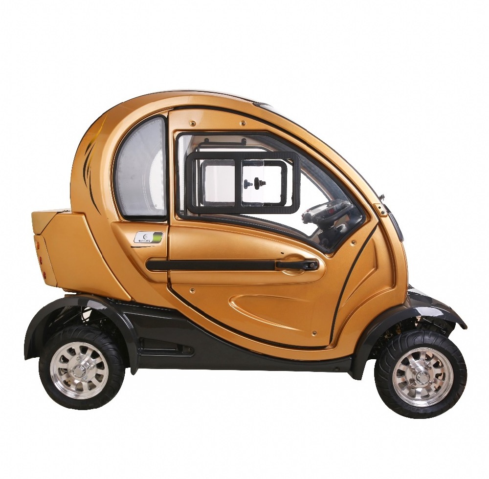 4 Wheel Fully Enclosed Electric Mobility Scooter, Qpod Style