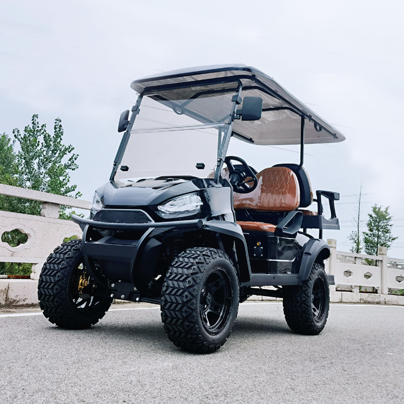 offroad golf cart street legal golf cart 4 seats electric 72v lithium ion golf cart