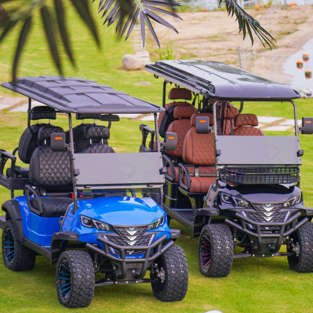 lsv golf cart with lithium battery six seater golf carts newest golf cart